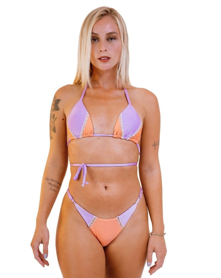 Bikini Crochet Lilac Swimwear bemarbrazil.com